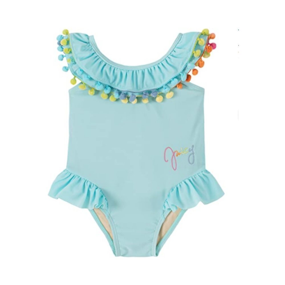 Juicy Couture Girls' One Piece Swimsuit